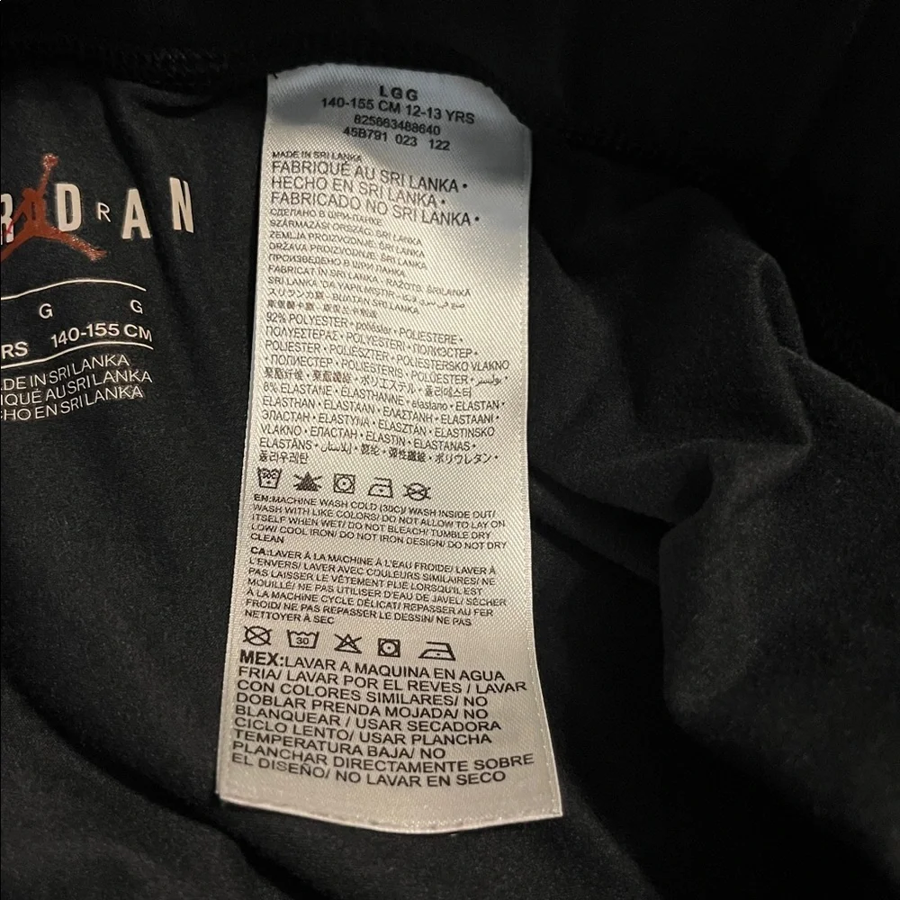 Jordan girl’s leggings